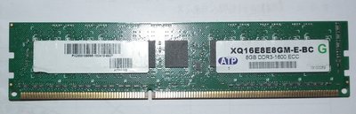 ATP純ECC ddr3-1600 8gb桌上型記憶體8g工作站XQ16E8E8GM-E-BC RAM DIMM E3