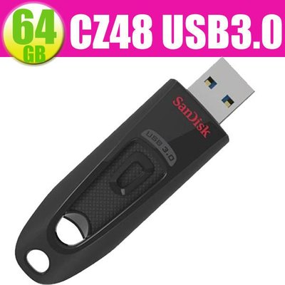 SanDisk 64GB 64G Cruzer UltraSD CZ48 130MB/s USB 3.0 隨身碟