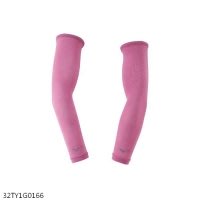 美津濃 冰涼運動袖套 抗UV袖套 臂套 單車 高爾夫 自行車 涼感 輕薄 透氣 32TY1G0166 粉紅色