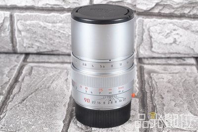 【台中品光數位】 Leica 徠卡 ELMARIT-M 90mm F2.8 E46 德製 銀鏡 #76651