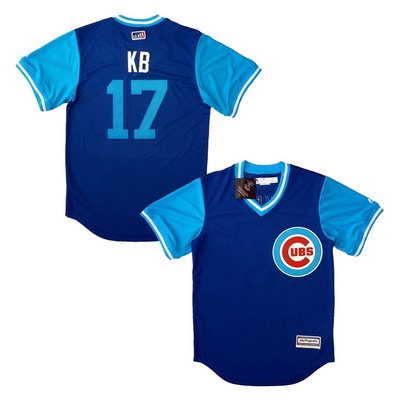 Kris Bryant KB Chicago Cubs Majestic 2018 Players' Weekend