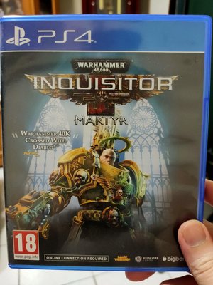 PS4 戰鎚40K 審判者 烈士 -中文亞版- Warhammer 40K Inquisitor Martyr