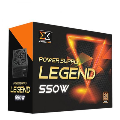 【前衛】Xigmatek富鈞 Legend 550W 80PLUS 銅牌 電源供應器