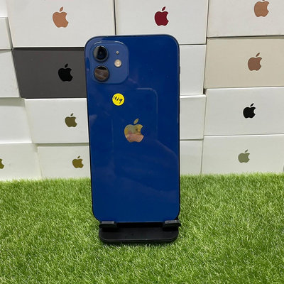 【外觀不錯】APPLE iPhone 12 128G 6.1吋 藍色 蘋果 備用機 新北 新埔 捷運 可自取 1339