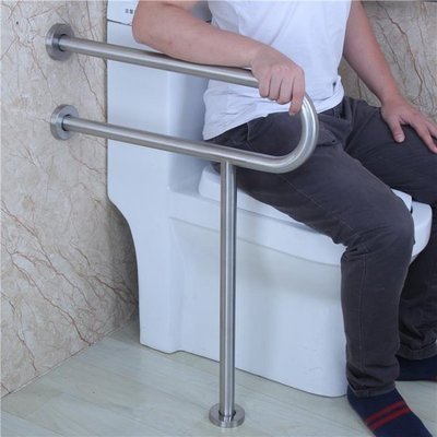 下殺 廁所扶手 無障礙老年扶手浴室衛生間廁所馬桶防滑安全不銹鋼扶手欄桿