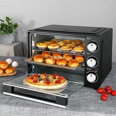 【熱賣精選】格蘭仕(Galanz)K13 家用多功能專業32升大容量烘焙電烤箱上下分開烤箱店
