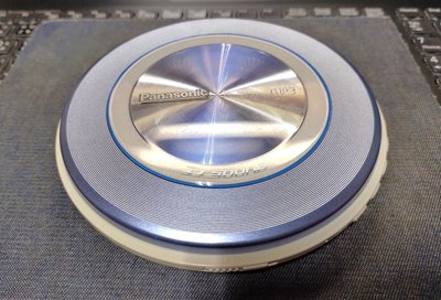 KV卡站 Panasonic 型號: SL-CT520 藍色款 CD隨身聽 日本製 CD PLAYE 微瑕疵