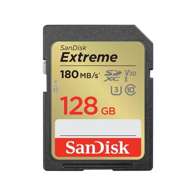『儲存玩家』台南 SanDisk 128GB 128G Extreme SDXC V30 U3 讀寫180/90MB