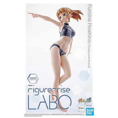 眾誠優品 正版模型【免運】萬代Bandai Figure-rise LABO 高達創戰者 星野文奈(黑色泳裝)MX2000