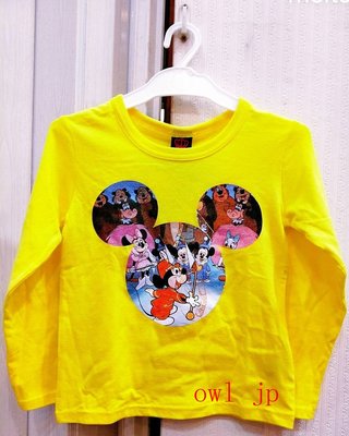 『 貓頭鷹 日本雜貨舖 』迪士尼90周年和BABY DOLL聯名款薄長袖上衣