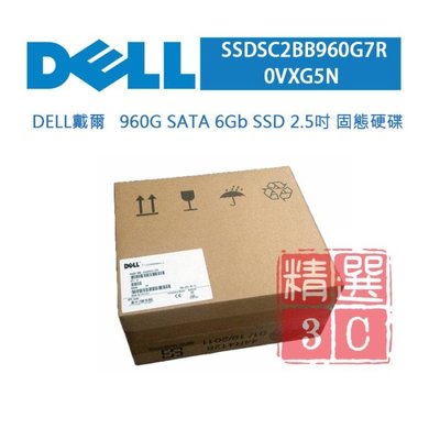 DELL 960G SATA 6Gb SSD 2.5吋 固態硬碟-SSDSC2BB960G7R 0VXG5N