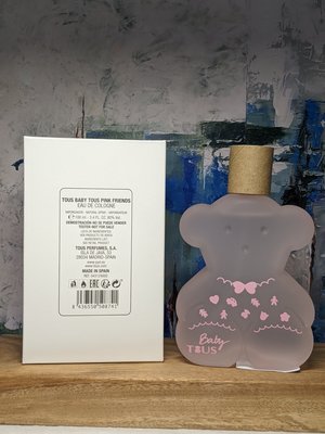 香親香愛～～TOUS 粉紅寶貝古龍水 100ml TESTER, BABY TOUS PINK FRIEND