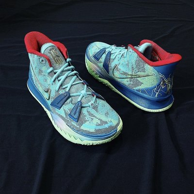 【正品】全新 耐克Nike Kyrie 7 EP "Special FX" 藍綠 運動 籃球 DC0589-400 現貨慢跑鞋