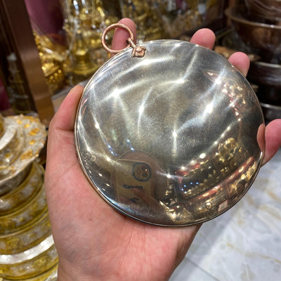 尼泊爾純銅 銅鏡 準提鏡