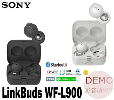 ㊑DEMO影音超特店㍿SONY LinkBuds WF-L900 真無線 智慧降噪 無線藍牙 耳道式耳機