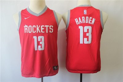 NBA2018全明星賽球衣休士頓火箭隊 harden哈登 Curry Durant 湯普森 浪花兄弟 戴維斯 鵜鶘 紅色