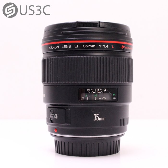 【US3C-台中店】公司貨 Canon EF 35mm F1.4L USM 超音波馬達 超廣角定焦 全片幅 二手鏡頭 附遮光罩