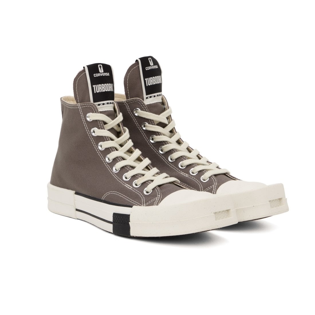 全新真品代購] Rick Owens DRKSHDW X CONVERSE 高筒帆布鞋(TURBODRK