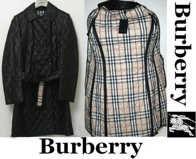 二手私物【Burberry】一線精品 Burberry 皮衣 保證真品購於美國  可合理議價 Lambskin 小羊皮大衣 近7千美元otani_a