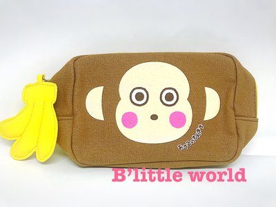 *B Little World * [現貨]日本Sanrio專賣店限定/猴年限定商品/小猴子化妝包/東京連線