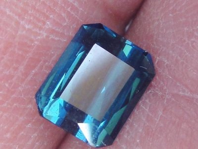 1.26cts天然無燒長方形藍色碧璽(電氣石)-Blue Tourmaline