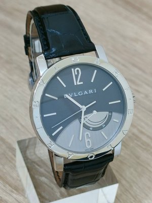 鑫泰典精品 寶格麗 BVLGARI  18白K金 全新定價70萬 新北現貨 盒單齊全 瑞士錶 手錶 名錶