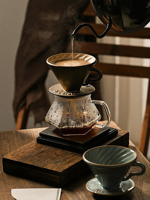 Brewista陶瓷手沖咖啡濾杯V60螺旋紋滴濾式咖啡過濾杯咖啡器具-小穎百貨