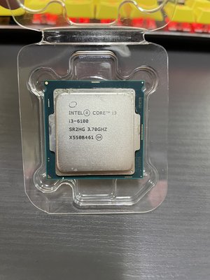 INTEL I3-6100 CPU處理器 二手良品 保固30天 蘆洲可自取📌自取價500