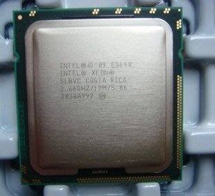 【含稅】Intel Xeon E5640 2.66G  四核八線 1366 庫存正式散片CPU 一年保