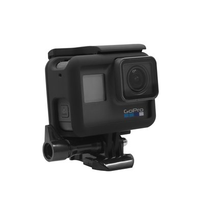 gopro hero5/6/7黑色版側開保護邊框 運動相機便攜標準塑料邊框