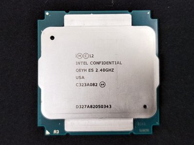【含稅】Intel Xeon E5-2620 V3 2.4G QEYH 15M 6核12線105W ES不顯CPU一年保