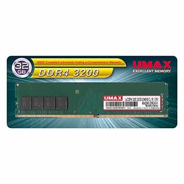 UMAX  DDR4 3200 32GB 桌上型電腦記憶體【風和資訊】