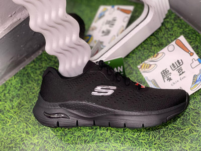 Skechers 慢跑鞋 Arch Fit-Infinity Cool 女 全黑 運動鞋 149722BBK