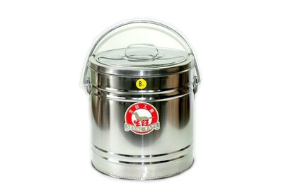 [泰裕餐具行]~不鏽鋼保溫冰桶~台灣製造/白鐵冰桶/飲料桶/冰捅/保熱桶/紅茶桶/保冰桶/保熱桶/