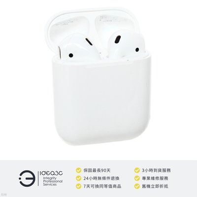 「點子3C」Apple AirPods 2 藍芽耳機 搭配有線充電盒【店保3個月】MV7N2TA A1602 A2031 A2032 H1耳機晶片 DN367