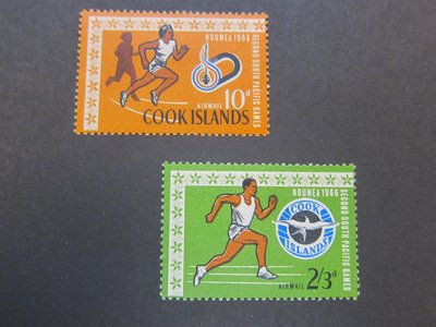 【雲品五】庫克群島Cook Islands 1967 Sc C10-11 set MNH 庫號#B515 63152