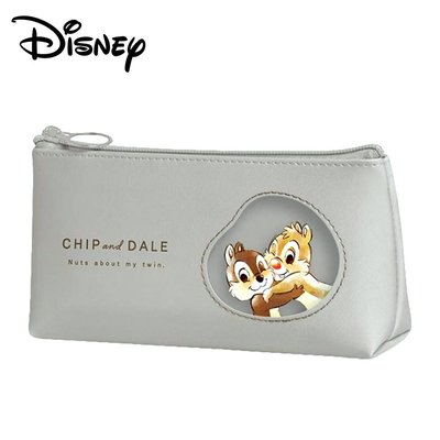 奇奇蒂蒂 皮質 筆袋 鉛筆盒 迪士尼 Disney 日本正版【030731】