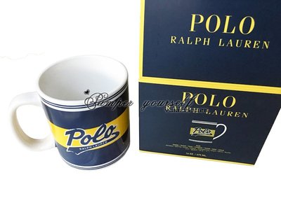 全新 POLO RALPH LAUREN 經典 LOGO 馬克杯 陶瓷杯 16oz 473ML