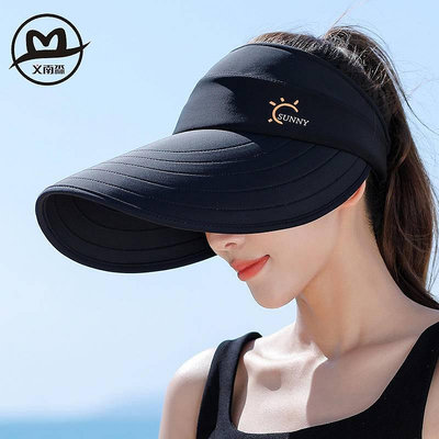 帽女大簷防紫外線夏帽子女士遮陽帽時尚太陽帽