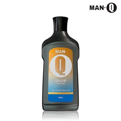 MAN-Q 品味誘惑男香沐浴露350ml