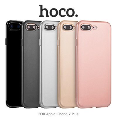 --庫米--HOCO Apple iPhone 7 Plus 輕系列晶彩 TPU 軟套 背蓋 保護套 保護殼