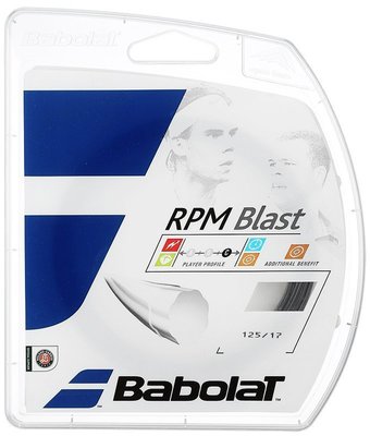 【曼森體育】Babolat RPM Blast 網球線 12m 單包裝 法國原裝
