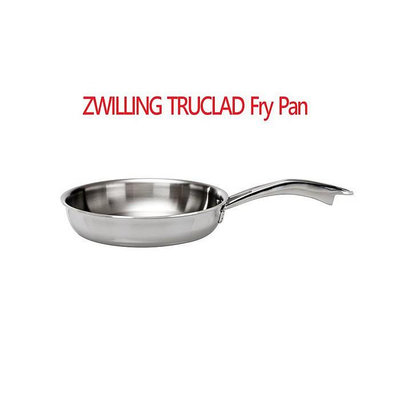 Zwilling TruClad 不鏽鋼 平底鍋 煎鍋 炒鍋