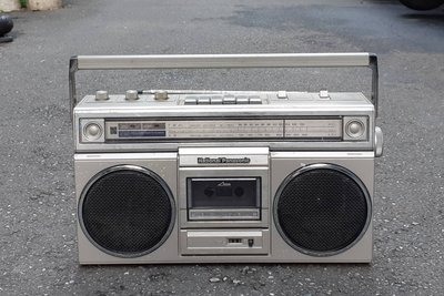 二手~日本原裝進口 老式 Panasonic卡帶收錄機(RX-5010S)古董手提收錄音機 復古老收錄音機 老錄音機