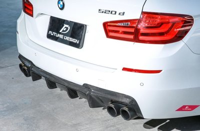【政銓企業有限公司】BMW F10 F11 MTECH 專用 V款1:1 後下巴 後中包 現貨  免費安裝 528