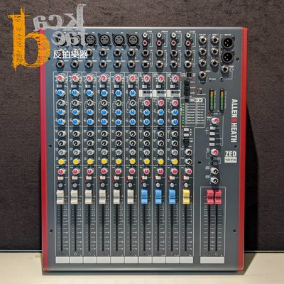 【反拍樂器】Allen &amp; Heath ZED-12FX ZED12FX mixer 類比 混音機 混音器 公司貨