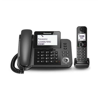 【胖胖秀OA】國際牌Panasonic KX-TGF31 0DECT數位有線／無線電話機
