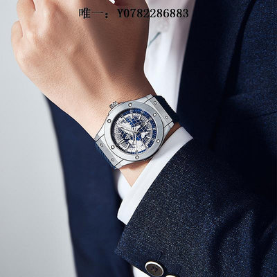 手錶匹克藍色星球之名手表男士正品十大名牌流浪地球機械表男款學生潮機械手錶