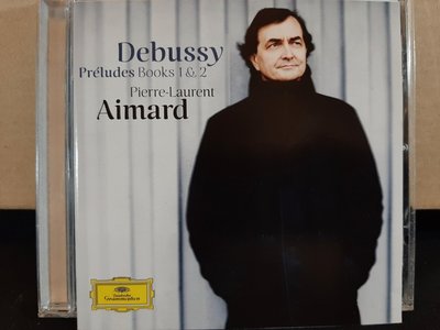 Aimed,Debussy-Preludes Books 1 & 2,艾馬德，德布西-前奏曲集第一 & 二冊，如新。