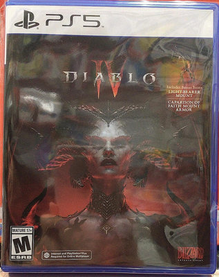 {瓜瓜皮}PS5 二手品 原版片 中文版 暗黑破壞神4 Diablo IV(遊戲都能回收)